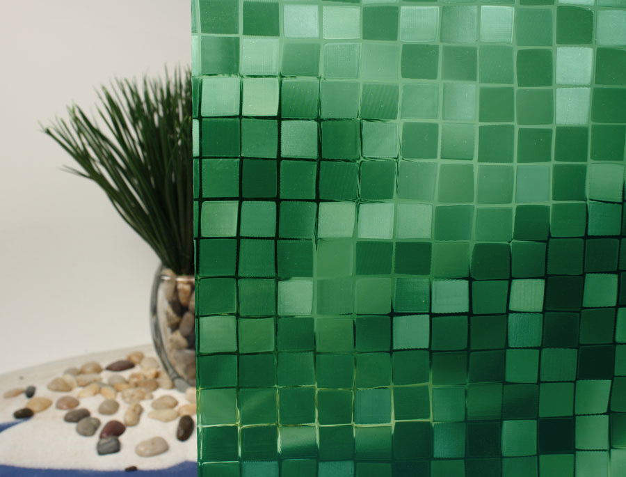 Cut Glass Mosaic Hunter Green