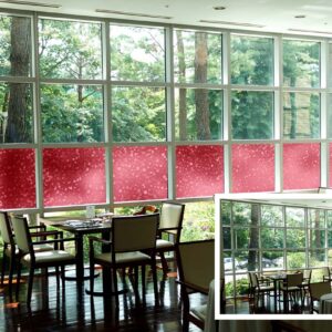 Cut Glass Pebbles R087127 Red