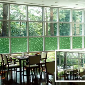 Cut Glass Mosaic Green